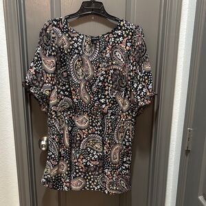 Torrid Paisley Print Blouse